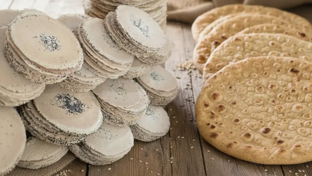 نان جو و سبوس‌دار